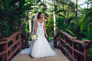 Jamaican wedding bride